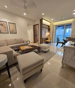 3 BHK + Servant Room Apartment For Rent in Prestige Jasdan Classic