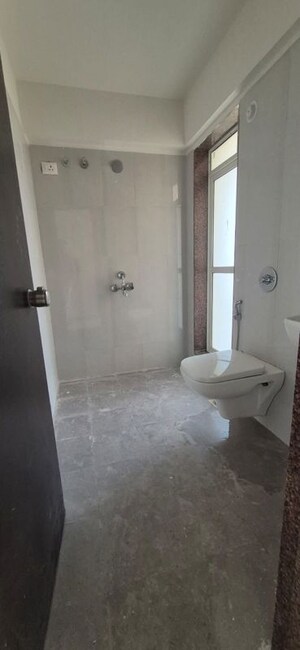 Bathroom in 1 BHK Apartment at Puranik Grand Central, Vartak Nagar – for Rent