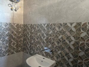 Bathroom in 3 BHK Builder Floor at Sewla Kalan – for Rent