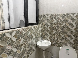 Bathroom in 3 BHK Builder Floor at Sewla Kalan – for Rent