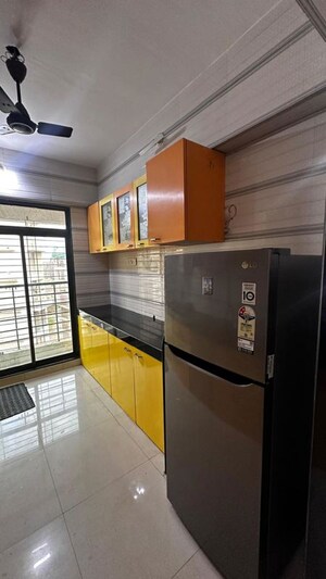 Kitchen in 2 BHK Apartment at Centralites CHS, Ulwe – for Rent