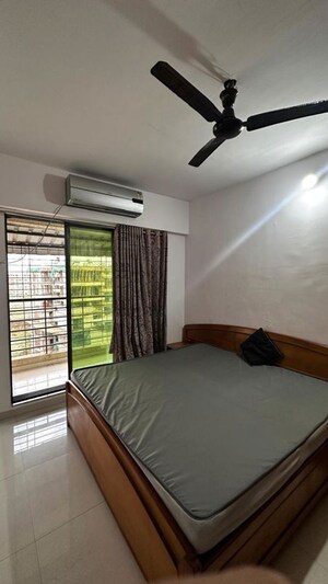 Bedroom in 2 BHK Apartment at Centralites CHS, Ulwe – for Rent