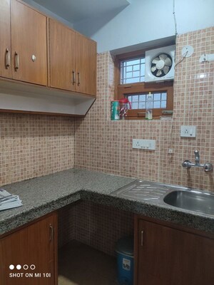 Kitchen in 2 BHK Builder Floor at Malviya Nagar – for Rent