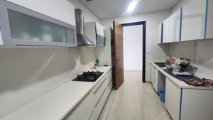 Kitchen in 4 BHK Apartment at Omkar 1973, Worli – for Rent