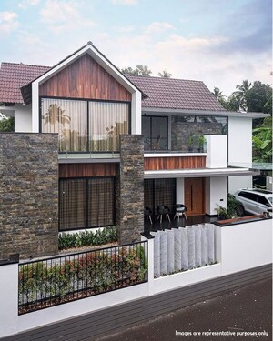 4 BHK Independent House – Exterior View View at Mannuthy - for Sale