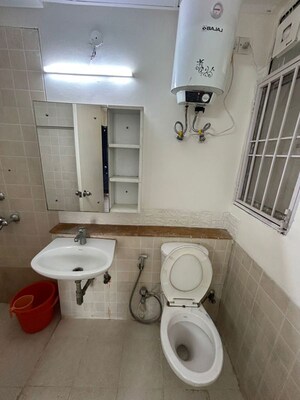 Bathroom in 3 BHK Apartment at Jaypee Green Kosmos Phase II, Sector 134 – for Rent