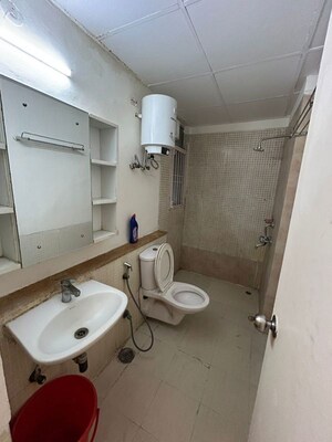 Bathroom in 3 BHK Apartment at Jaypee Green Kosmos Phase II, Sector 134 – for Rent