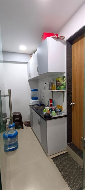 Kitchen in  Office Space at Shivalik Satyamev, Bopal – for Rent