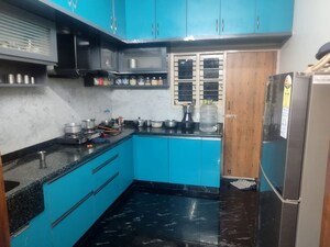 Kitchen in 2 BHK Builder Floor at Nagarabhavi – for Rent