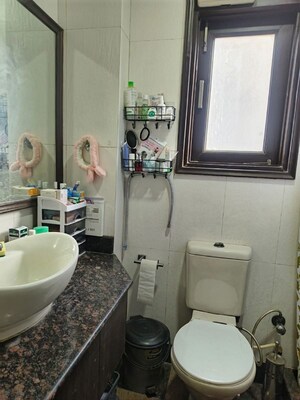 Bathroom in 3 BHK Builder Floor at Safdarjung Development Area – for Sale