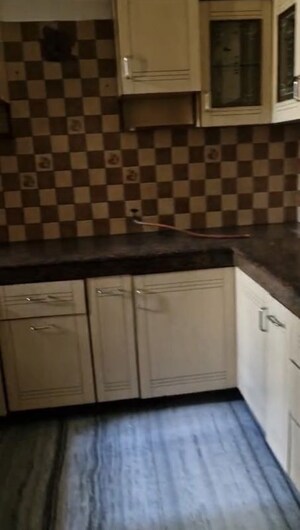 Kitchen in 2 BHK Builder Floor at Sector 12 Panchkula – for Rent