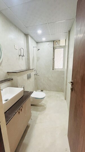Bathroom in 3 BHK Apartment at Jaypee Kensington Park Apartments, Sector 133 – for Rent