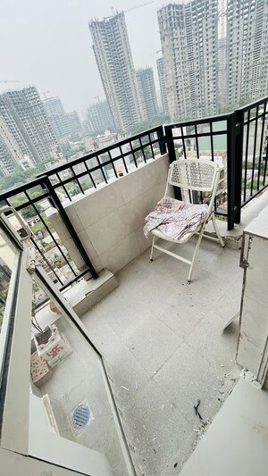 Balcony in 3 BHK Apartment at Jaypee Kensington Park Apartments, Sector 133 – for Rent