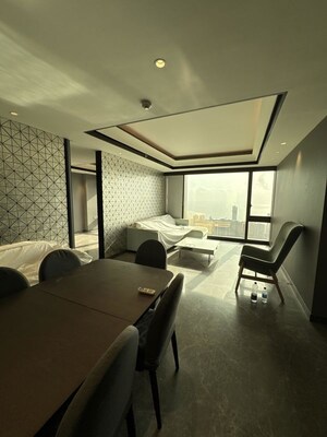 Team Area in 4 BHK Apartment at Lodha Trump Tower, Worli – for Rent