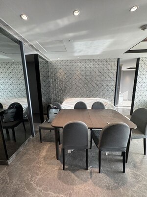 Team Area in 4 BHK Apartment at Lodha Trump Tower, Worli – for Rent