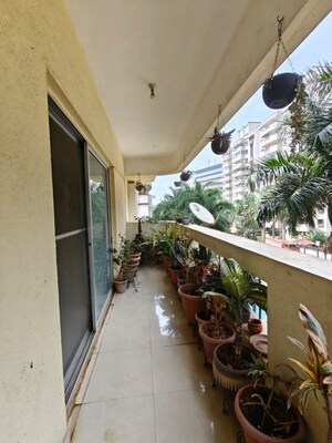 Balcony in 3 BHK Apartment at CLPD Suncity Apartments, Sarjapur Road – for Rent