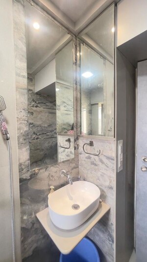 Bathroom in 3 BHK Apartment at Acme Enclave, Malad West – for Sale
