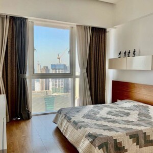 Bedroom in 4 BHK Apartment at Indiabulls Blu, Worli – for Rent