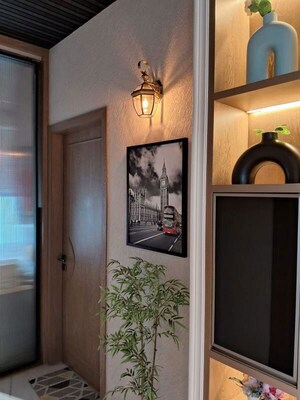 Building Lobby in 4 BHK Apartment at Indiabulls Blu, Worli – for Rent