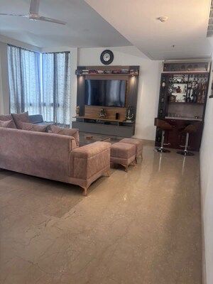Living Room in 2 BHK Apartment at M3M Golf Estate, Sector 65 – for Rent