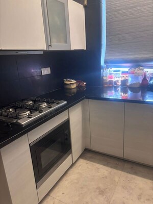 Kitchen in 2 BHK Apartment at M3M Golf Estate, Sector 65 – for Rent