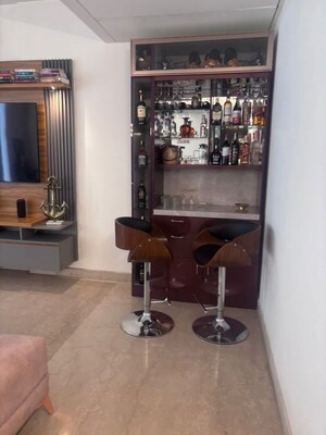 Living Room in 2 BHK Apartment at M3M Golf Estate, Sector 65 – for Rent
