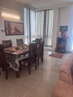 Dining area in 2 BHK Apartment at M3M Golf Estate, Sector 65 – for Rent