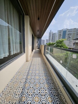 Balcony in 2 BHK Independent House at Balaji Homes Apartment, Sector 45 – for Rent