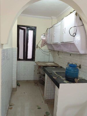 Kitchen in Studio Builder Floor at Lajpat Nagar 4 – for Rent