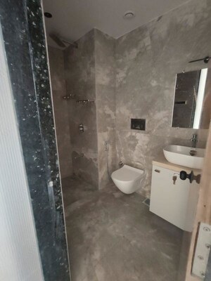 Bathroom in 4 BHK Apartment at Lodha World View, Worli – for Rent