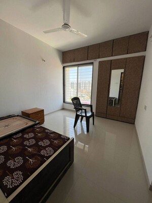 Bedroom in 2 BHK Apartment at Nirman Abhilasha, Lohgaon – for Rent