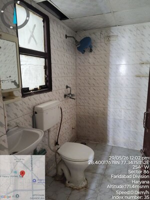 Bathroom in 3 BHK Apartment at Adore Samriddhi, Sector 89 – for Sale