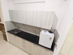 Kitchen in 1 RK Apartment at Wegmans Business Park, Knowledge Park 3 Greater Noida – for Rent