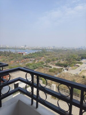 Balcony in 1 RK Apartment at Wegmans Business Park, Knowledge Park 3 Greater Noida – for Rent