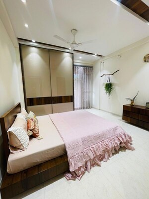 Bedroom in 2 BHK Apartment at Anuhar Art Of Living, Manikonda – for Rent