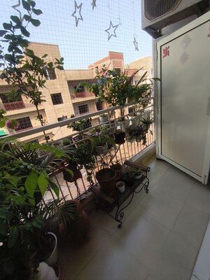 Balcony in 3 BHK Apartment at NK Sharma Savitry Greens 2, Ghazipur – for Sale