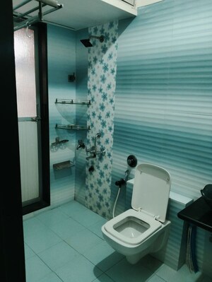 Attached Bathroom in 2 BHK Apartment at Interface Building, Malad West – for Rent