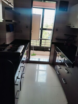 Kitchen in 2 BHK Apartment at Interface Building, Malad West – for Rent