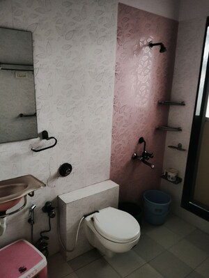 Attached Bathroom in 2 BHK Apartment at Interface Building, Malad West – for Rent