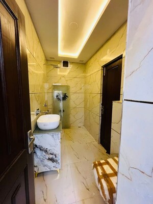 Bathroom in 4 BHK Builder Floor at Green Fields Colony – for Sale