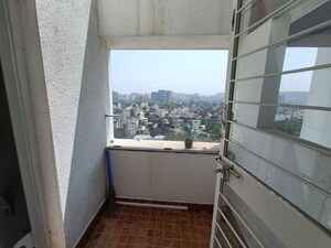 Balcony in 2.5 BHK Apartment at Porwal Parklane Urbanjoy, Sus – for Rent