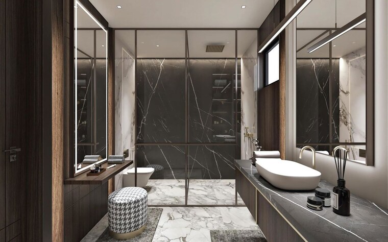 Washroom, preet colony 3 Bedroom 2050 Sq.Ft. Apartment In Preet Colony Zirakpur 10409280