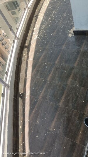 Balcony in 3 BHK Apartment at Samridhi Luxuriya Avenue, Sector 150 – for Rent