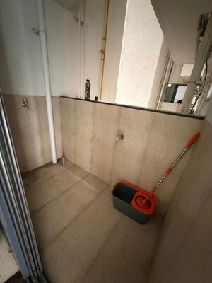 Bathroom in 2 BHK Apartment at Kamgar Putala Vasahat – for Rent