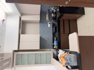 Kitchen in 1 BHK Apartment at Lodha Crown Quality Homes, Majiwada – for Rent