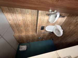 Bathroom in 1 BHK Apartment at Lodha Crown Quality Homes, Majiwada – for Rent
