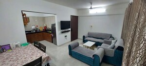 Living Room in 2 BHK Apartment at Rama Melange Residences Phase III, Hinjewadi – for Rent