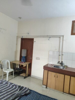 Kitchen in 1 RK Villa at Jaipuria Plaza, Sector 26 – for Rent