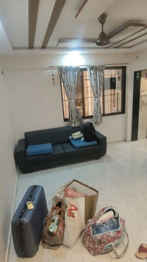 Living Room in 2 BHK Apartment at Thane West – for Rent