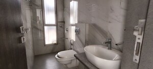 Bathroom in 3 BHK Apartment at Shree Aditya CHS, Juhu – for Sale